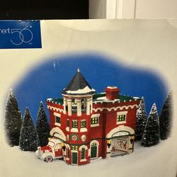 Dept 56 Snow Village Station 3- Retired