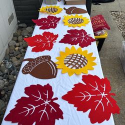 Fall Placemats — felt