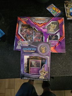 Pokemon mimikyu pin collection and sidekick collection sealed