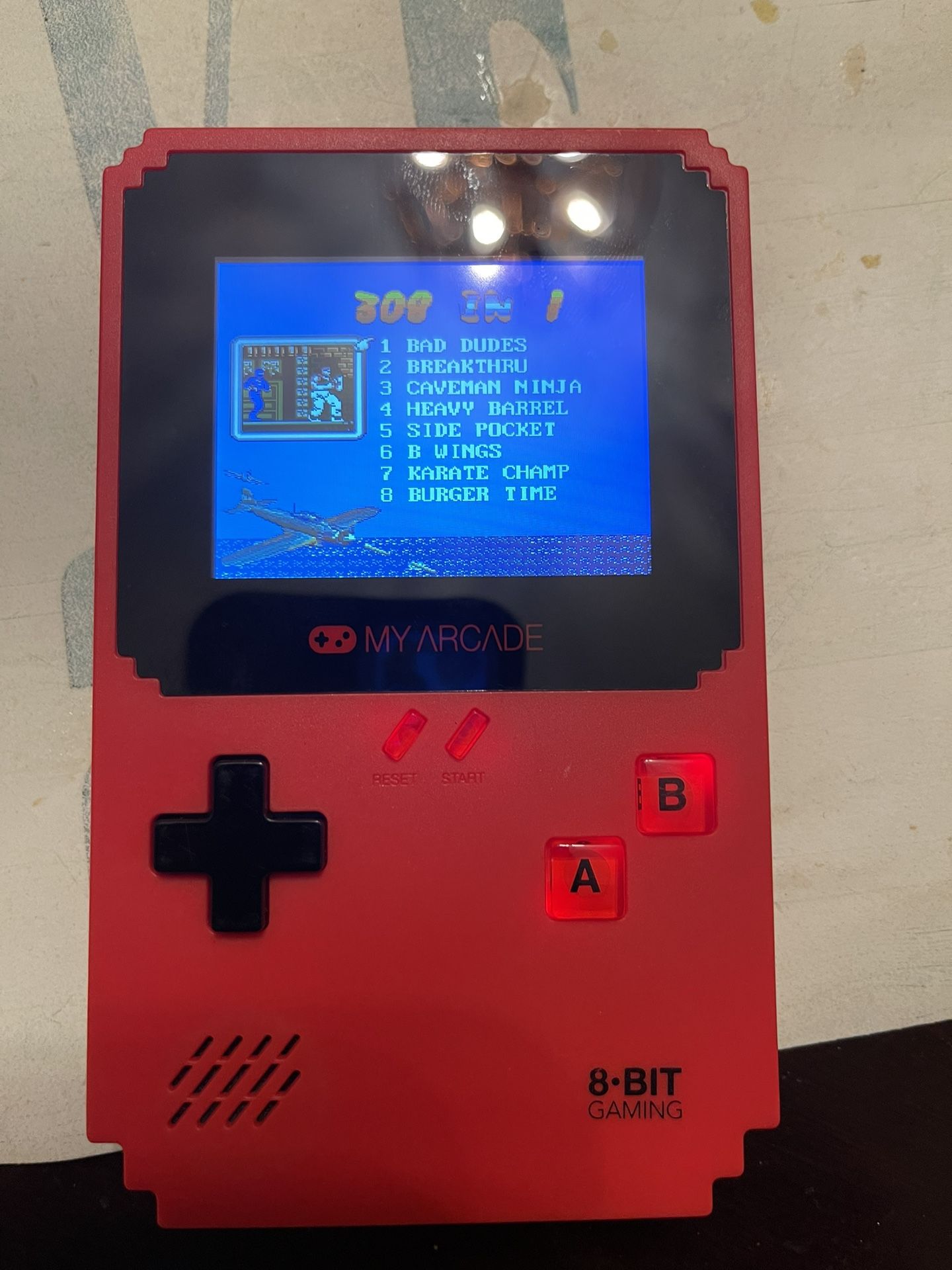 My Arcade Portable Handheld Retro 8-Bit Gaming System w/308 Games!