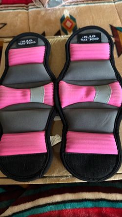 Gold's Gym Ankle Weights Pink and Gray