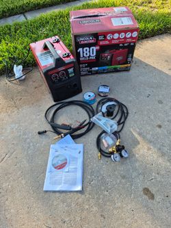 Weld-Pak 180 Amp MIG Flux-Core Wire Feed Welder, 230V, Aluminum Welder