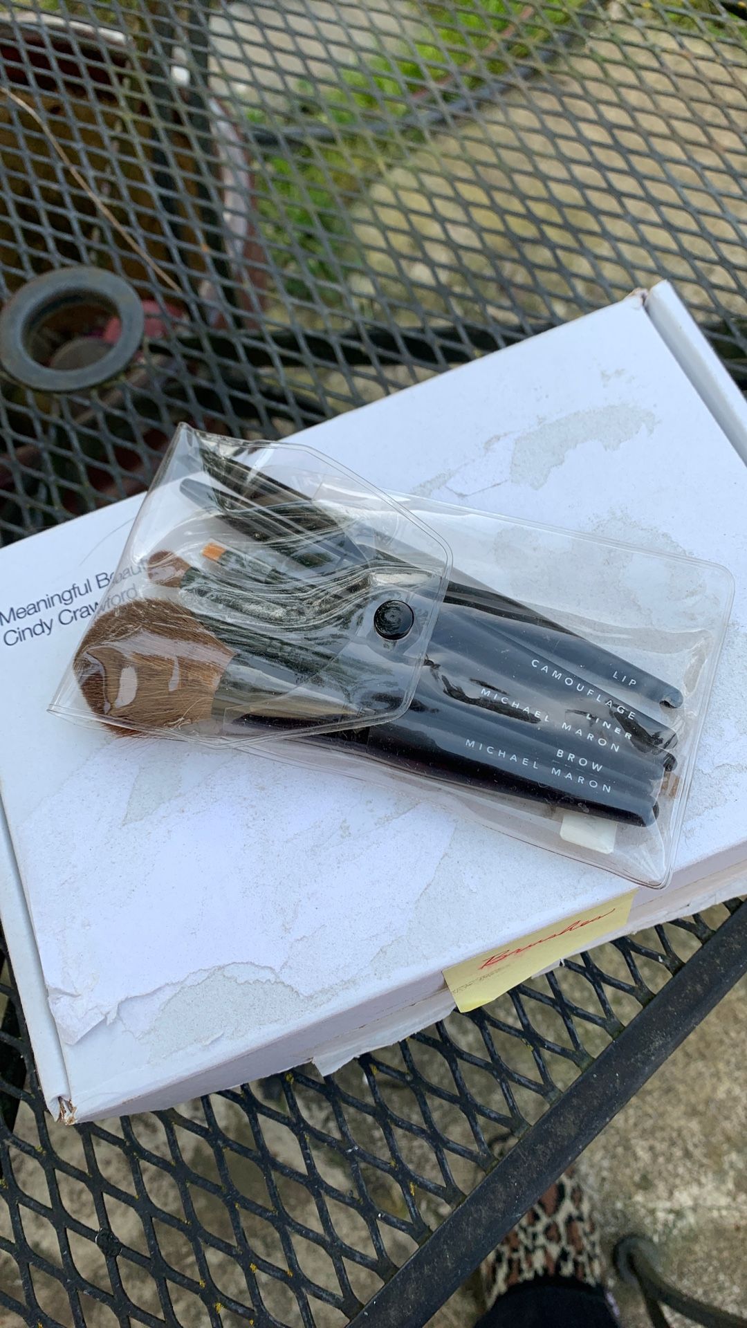 Michael Maron Makeup Brush Set- Brand New