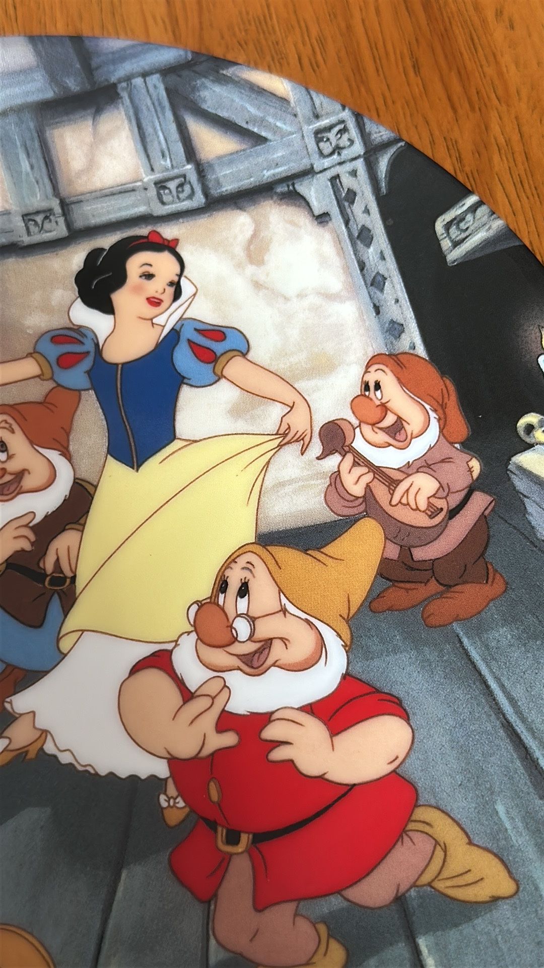 Snow White And The Seven Dwarfs Plate By Knowles