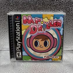 Mr Driller Sony PlayStation 1 PS1, TESTED & WORKING! Complete