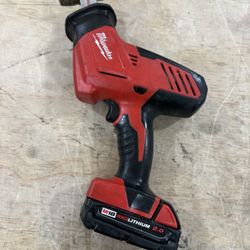 Milwaukee Hackzall Sawzall And Battery No Charger