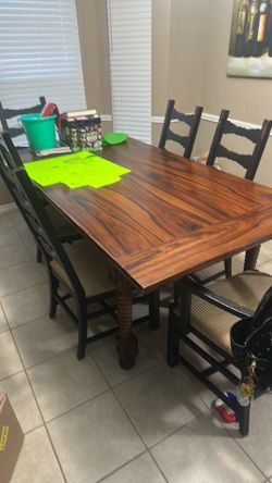 Real wood table for sale
