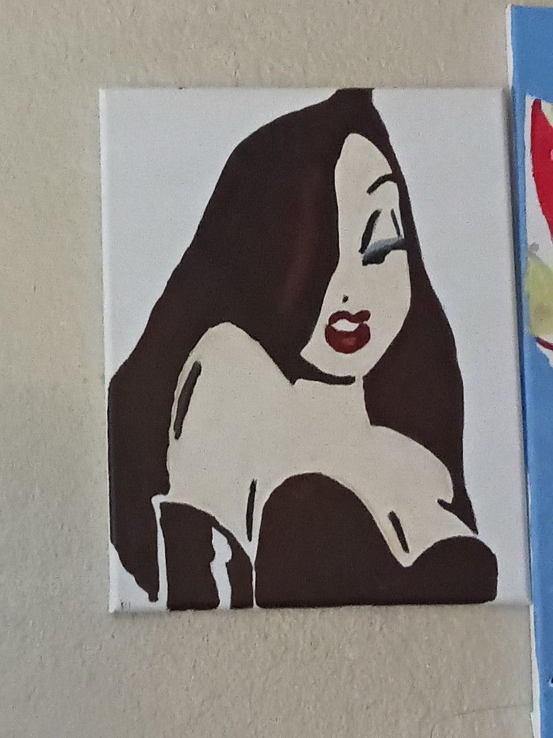 Jessica Rabbit Oil Painting
