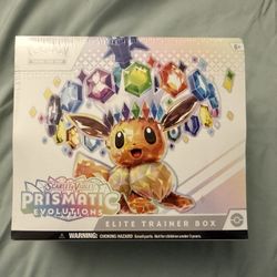 Pokémon TCG Prismatic Evolutions ETB