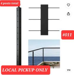 ➿️ VEVOR Cable Railing Post, 36x2x2" Corner Railing Post, HR-011G (#011)