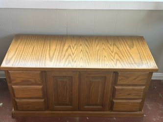 Oak Blanket Chest