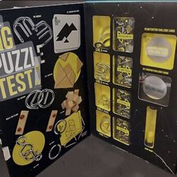 The Big Puzzle Test Over 100 Brain Baffling puzzles New - Open box