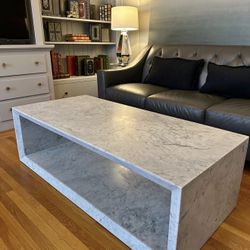 Brand New in Box RH marble Coffee table