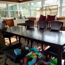 Dining Room Table  With 8 Chairs
