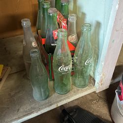 Glass Soda Bottles Vintage