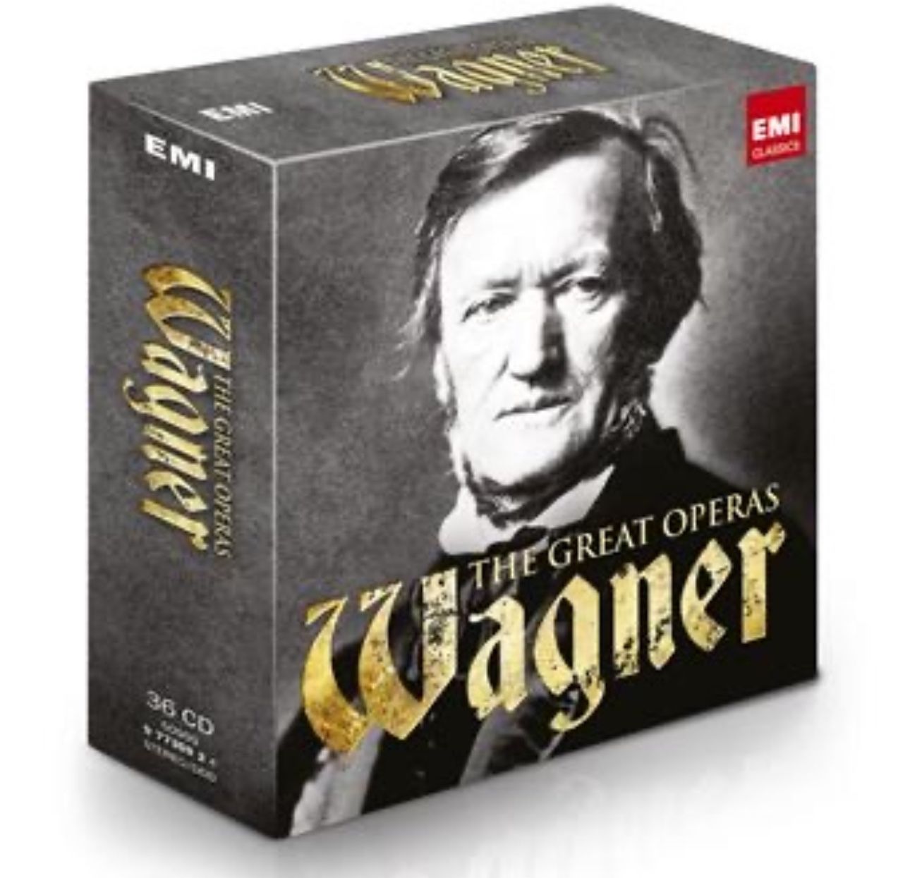 WAGNER The Great Operas 36 CDs box Hollander Tannhauser Lohengrin Parsifal Ring 5.0 New Sealed