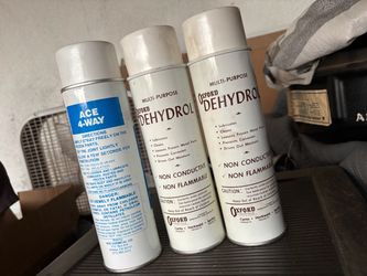Vintage Spray Lubricant Cans – Lot of 3