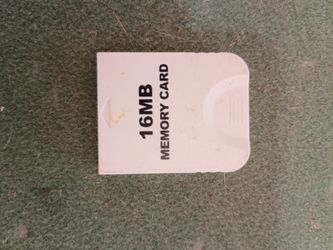 Gamecube Memory Card