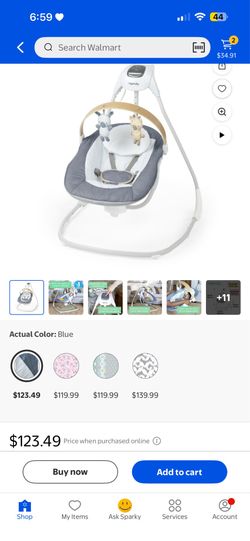 Baby swing