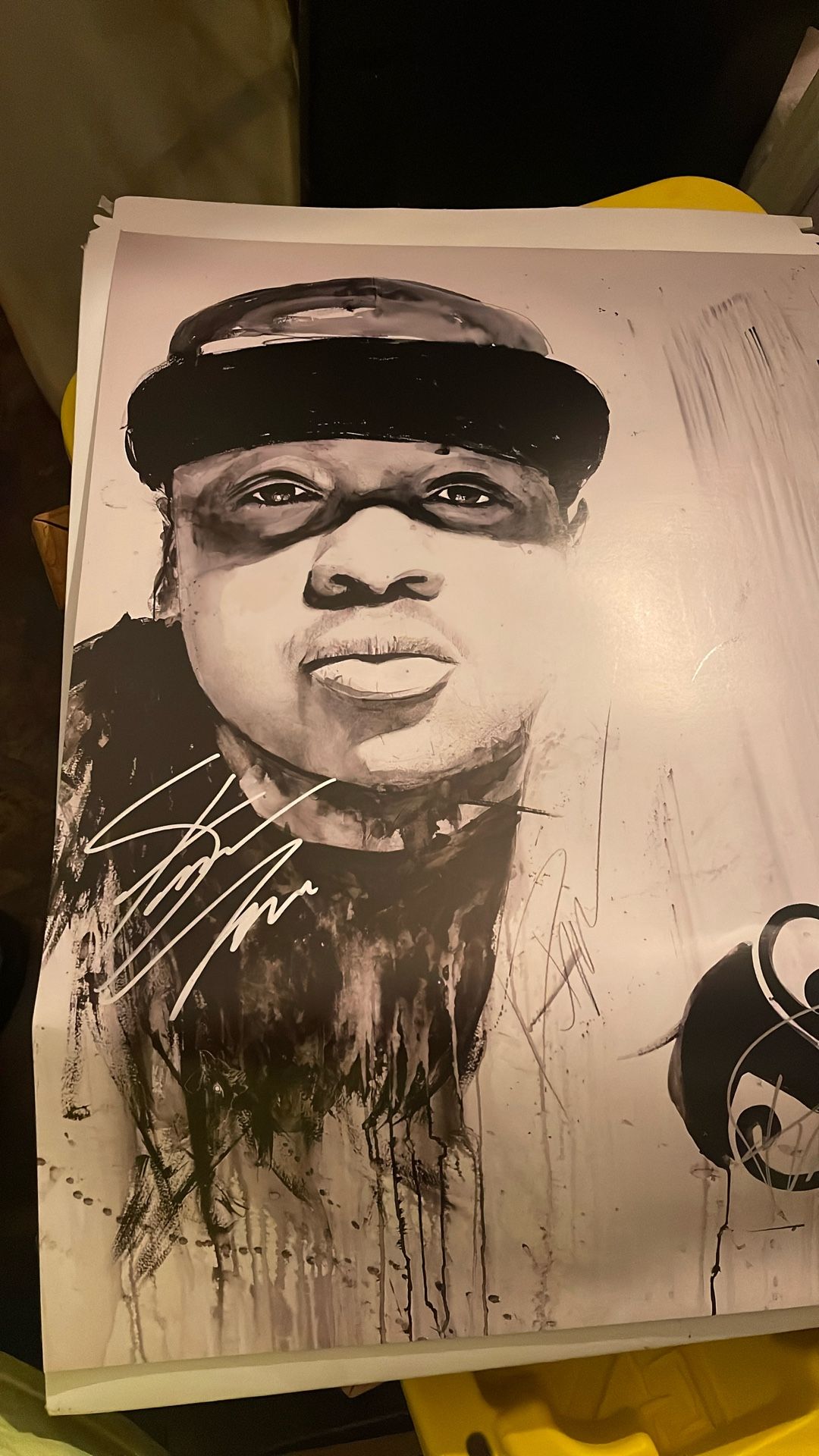 Tech N9nes Stevie Stone Signed Print