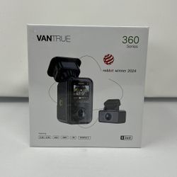 Vantrue E360 Plus 3 Channel 360 Degree WiFi Dash Cam