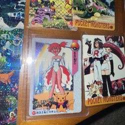 Vintage 1998 Bandai Pokemon Holo Lot