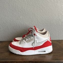Jordan 3 Retro Tinker White University Red for Sale in Salinas CA OfferUp
