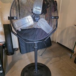 30" Commercial Electric High Velocity Pedestal Fan - Industrial Strength
