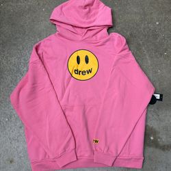 Drew House Pink Mascot Hoodie