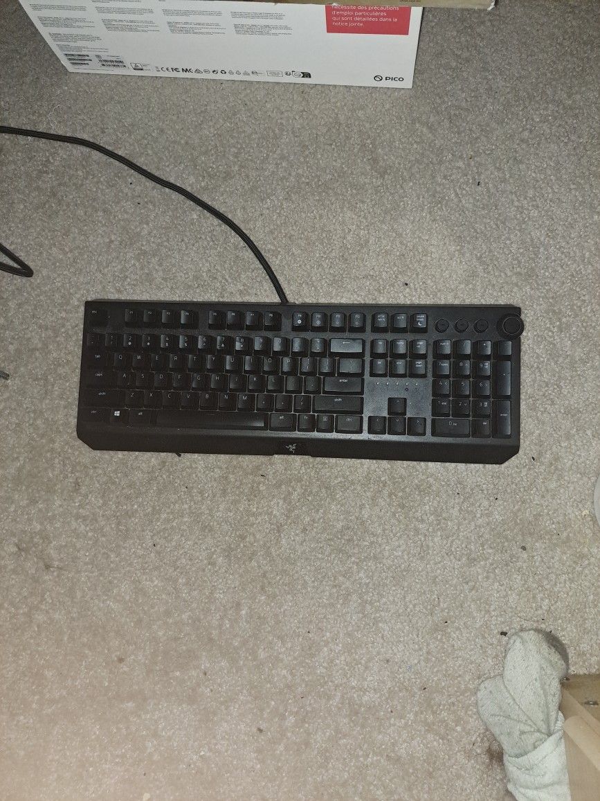 Razer Keyboard Blackwidow Elite.