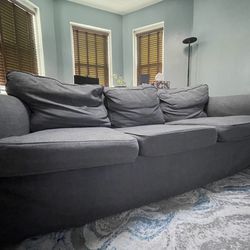 Grey Soft Sofa - 3 Seats