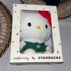 Starbucks X Hello kitty Plushy 
