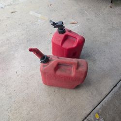 Plastic Gasoline Cans