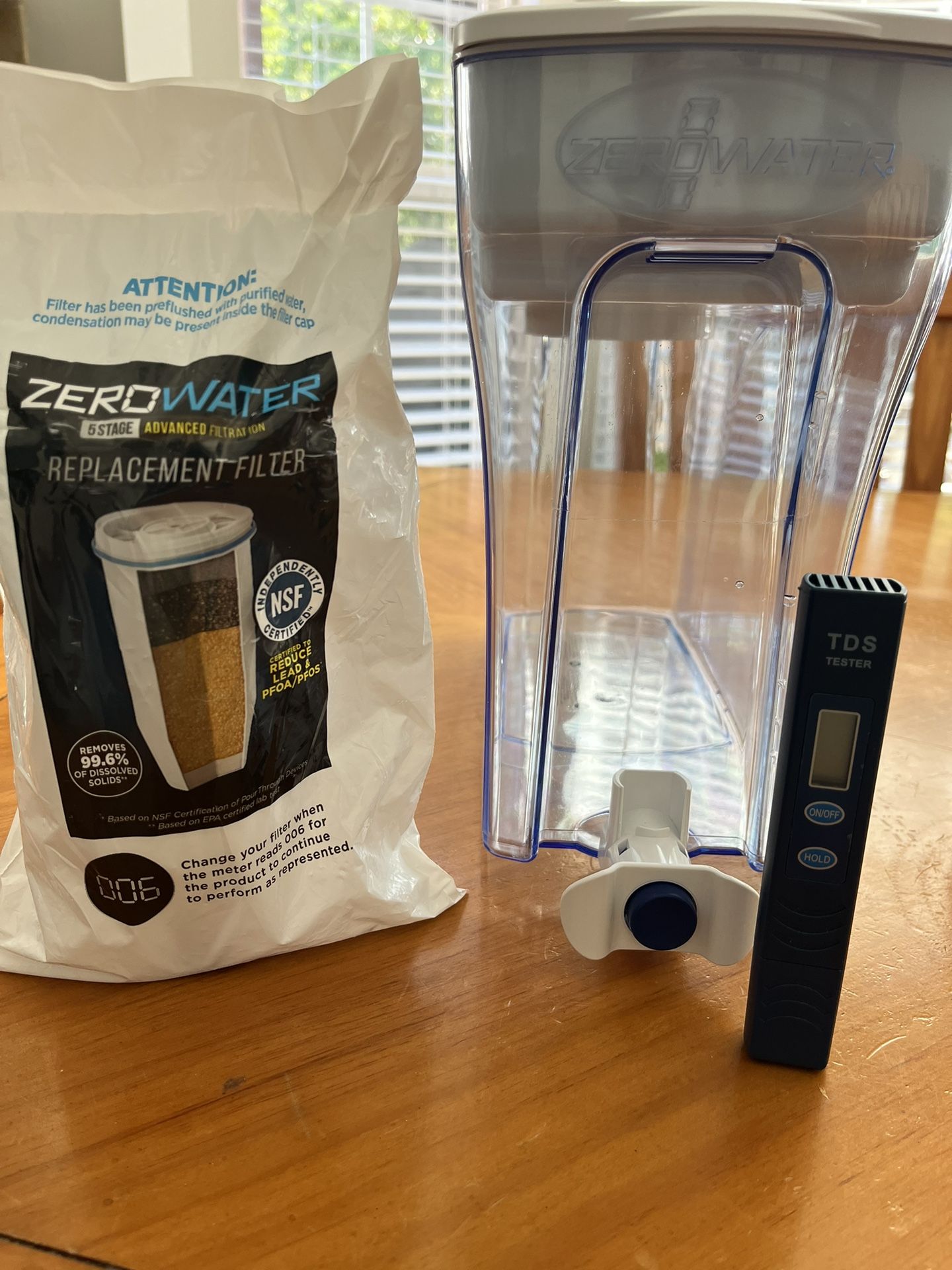 ZeroWater Filtration Pitcher