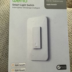 Wemo Smart light Switch Apple HomeKit 