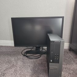 Dell Computer & Monitor 