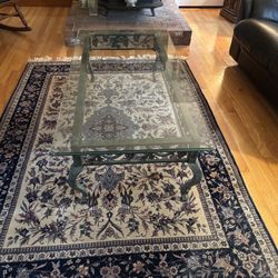 Glass Top Coffee Table 