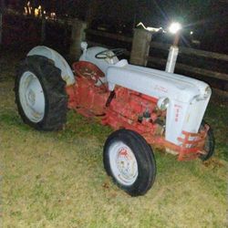 Tractor And Brush hog And Metal Gates 