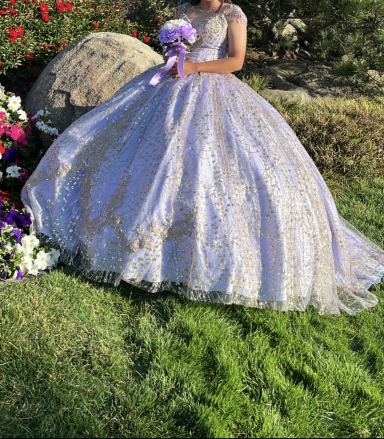 Purple Quinceañera Dress