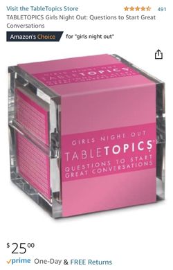 Girls Night Out Questions