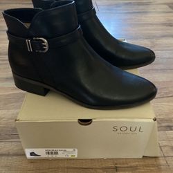 New! Soul Naturalizer Rosalind Black Boots Size 11