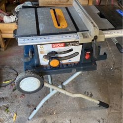 Portable Ryobi Table Saw