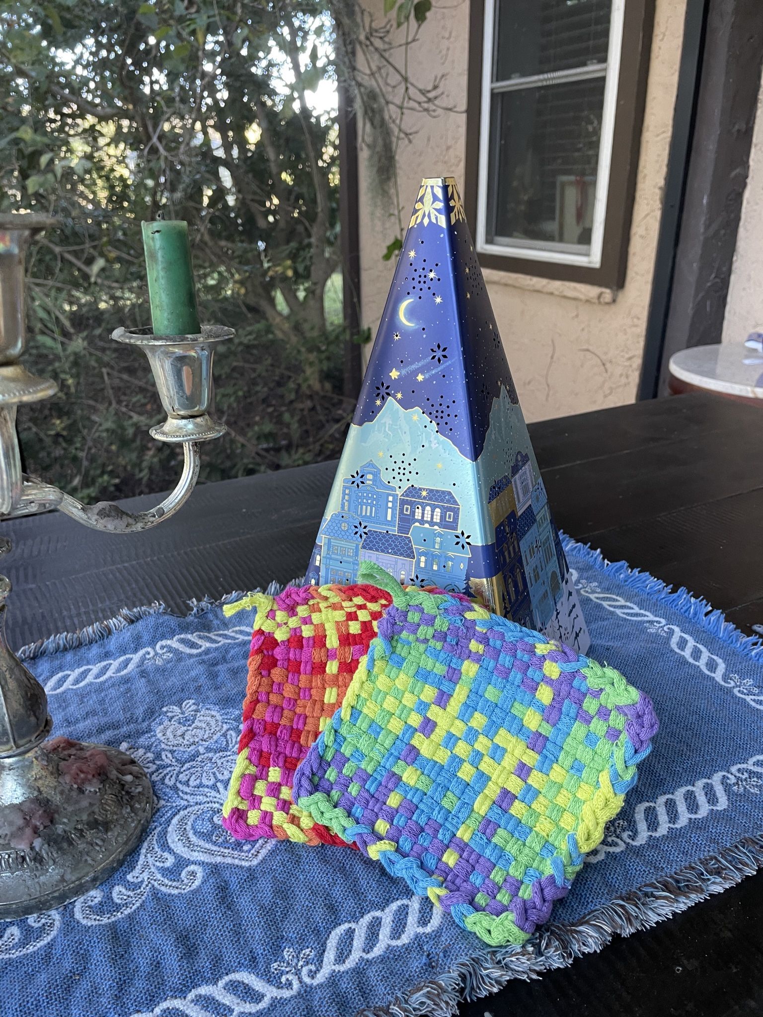 90’s Boho Potholders