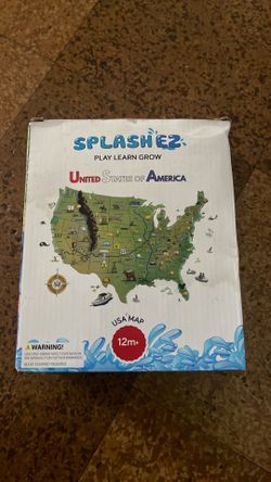 USA Map Sprinkler Pool