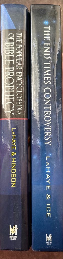 Tim LaHaye Bible Prophecy Hardcover Book Bundle (2 Books)