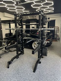 Heavy-Duty Half Rack – Home Gym Power Cage | Brand New