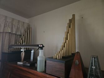 Electric organs pipes