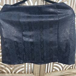 Mini Skirt Navy Blue 