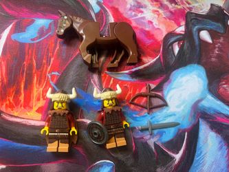Lego Series 12 Hun Warriors and Horse
