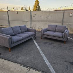 Mid Century Sofa Set 